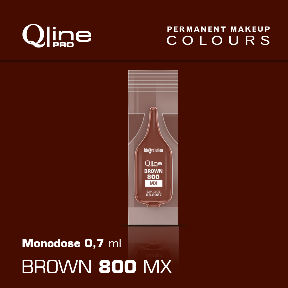 Pigment Brown 800 MX Qline Pro 0,7 ml