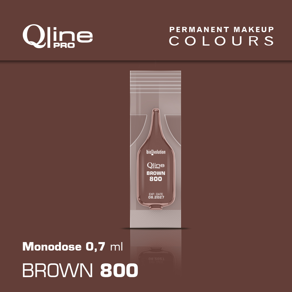 Pigment Brown 800 Qline Pro 0,7 ml