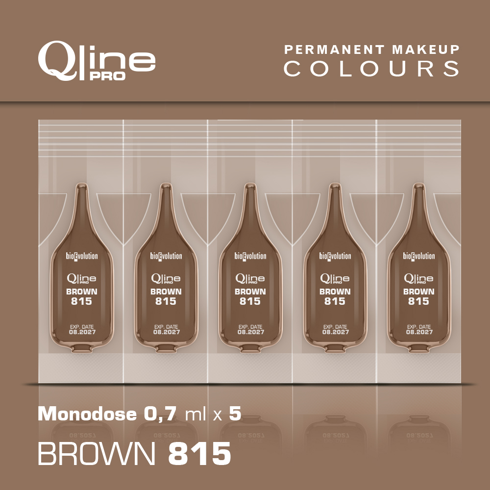 Pigment Brown 815 Qline Pro 5 x 0,7 ml