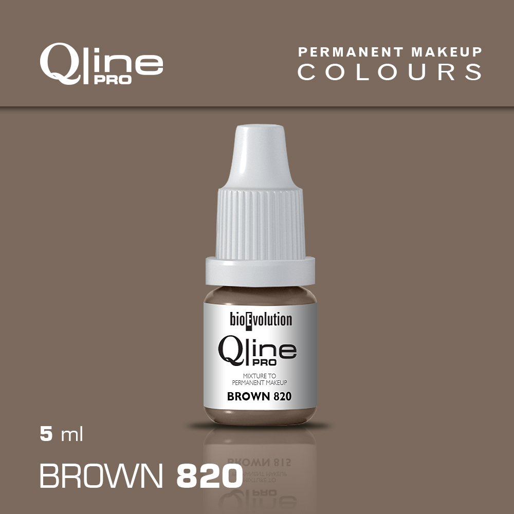 Pigment Bioevolution Brown 820 Qline Pro 5 ml