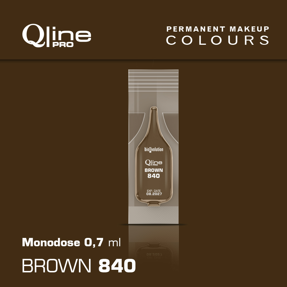 Pigment Brown 840 Qline Pro 0,7 ml