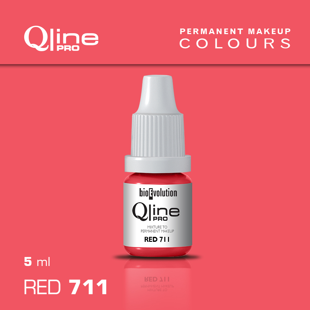 Pigment Bioevolution Red 711 Qline Pro 5 ml