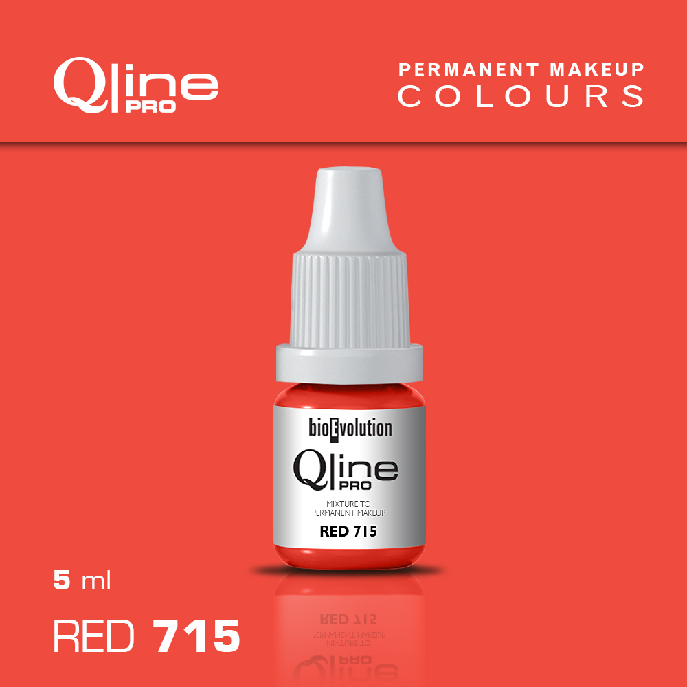 Pigment Bioevolution Red 715 Qline Pro 5 ml