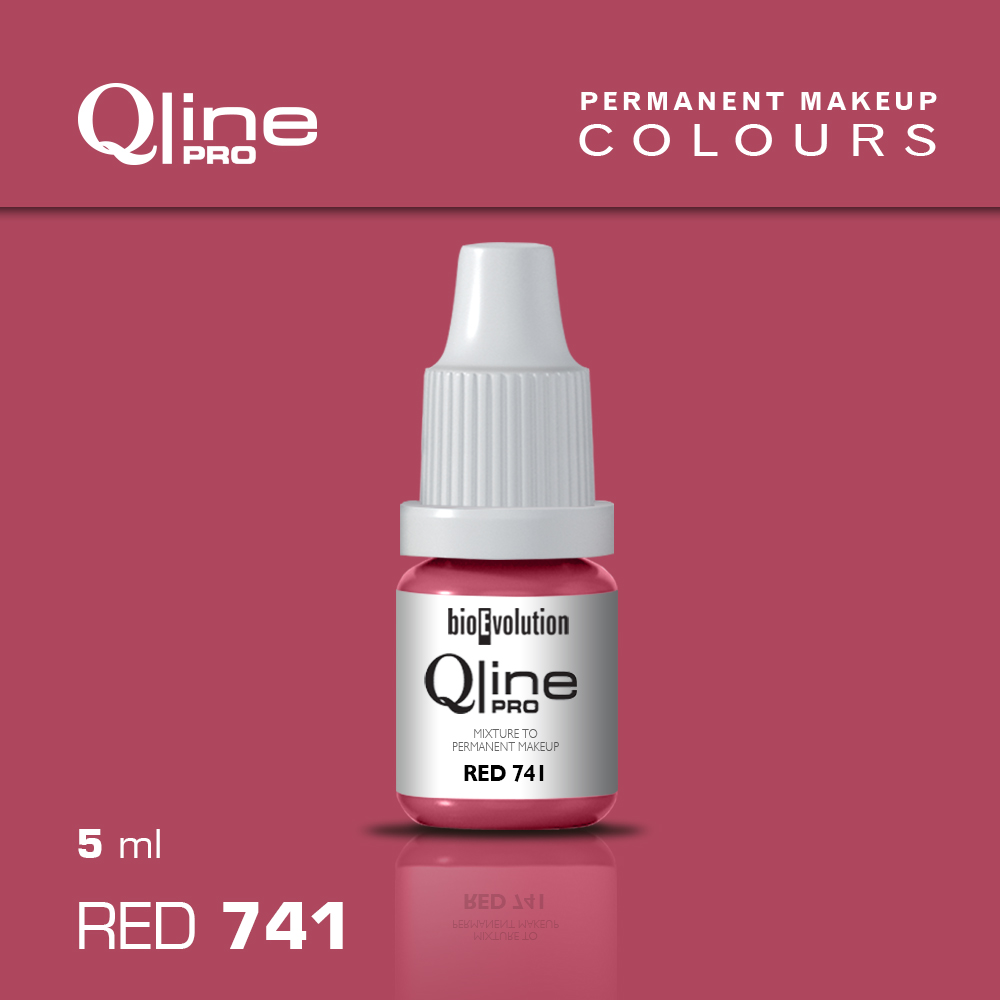 Pigment Bioevolution Red 741 Qline Pro 5 ml