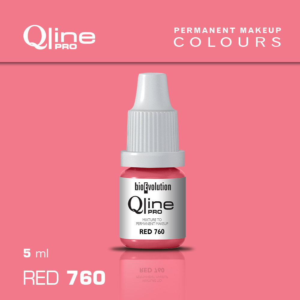 Pigment Bioevolution Red 760 Qline Pro 5 ml