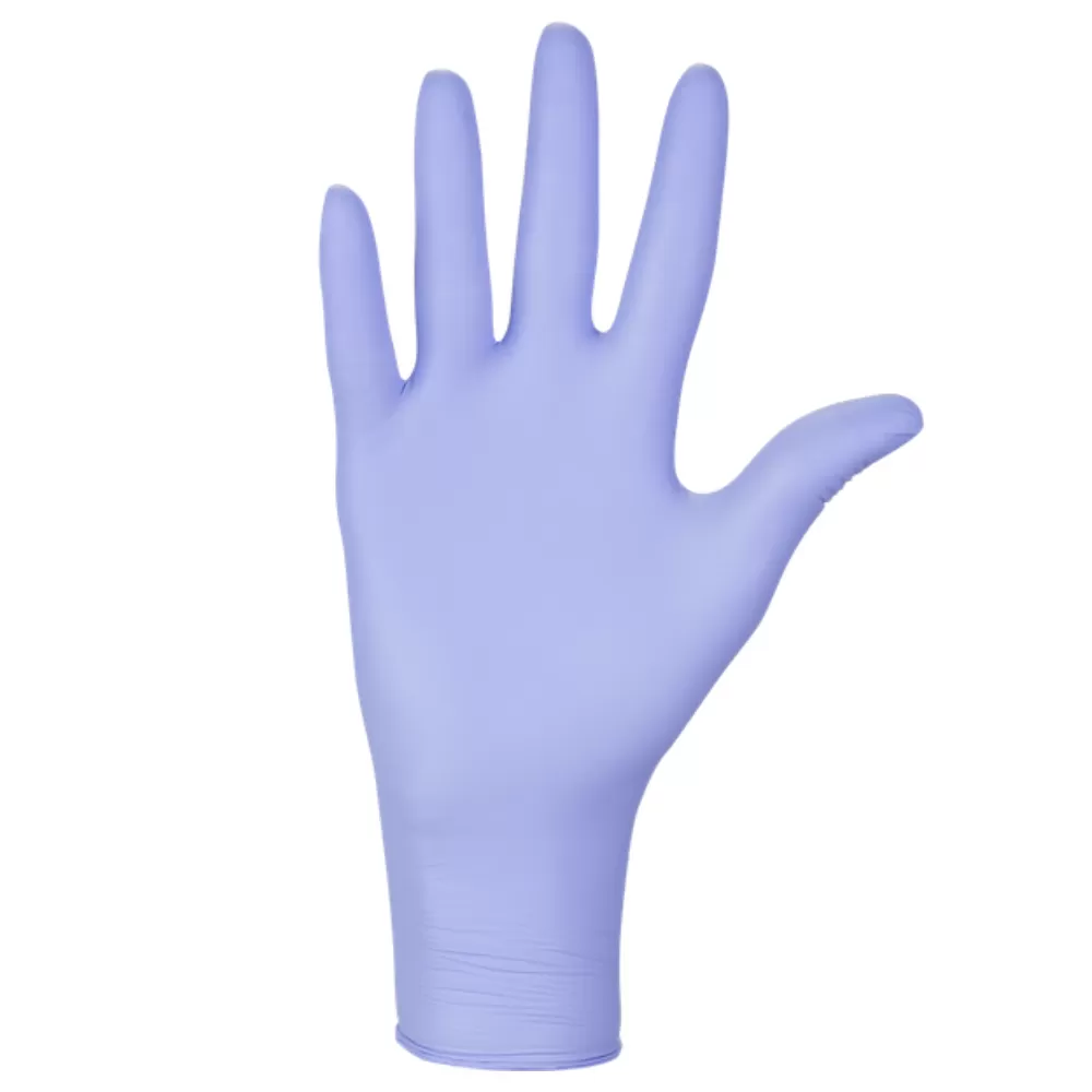 Rękawiczki nitrylowe 100 sztuk S (fioletowe)